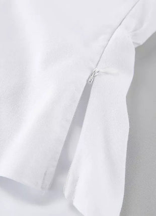 Ruffle V-neck Spaghetti Strap Flowy Midi Dress