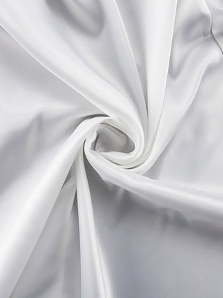 High Waist Satin Split Long Flowy Skirt