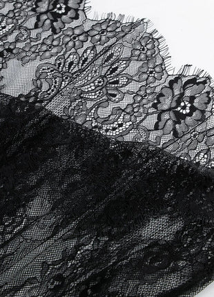 Sexy Lace Backless Maxi Dress