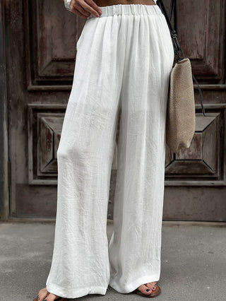 Short-Sleeve Tops & Pants Two-Piece Set
