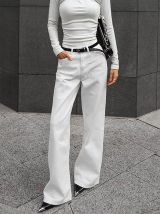 Simple Casual Pants without Belt