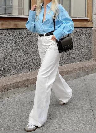 Simple Casual Pants without Belt