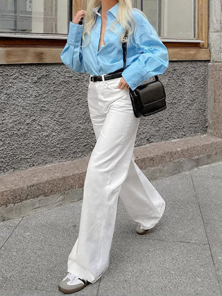 Simple Casual Pants without Belt