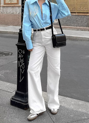 Simple Casual Pants without Belt