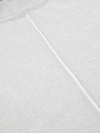 Solid-Color Crew Neck Long-Sleeve Pullover T-Shirt