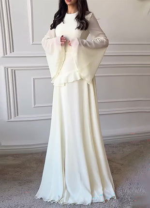 Innocent Seduction Slim-Fit Long-Sleeve Dress