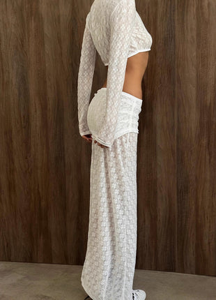 Sexy Lace Skirt Set