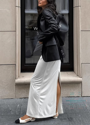Sleeveless Ruched Slim Fit Midi Maxi Dress