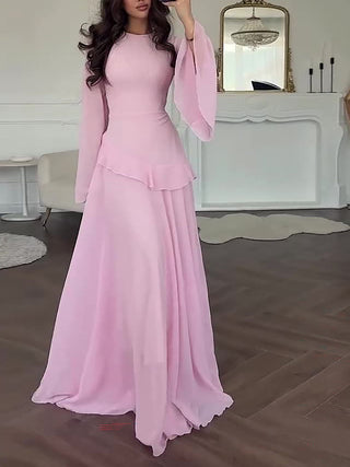 Innocent Seduction Slim-Fit Long-Sleeve Dress