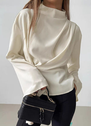 Sleeveless Pocket Collared Button Down Shirt Top